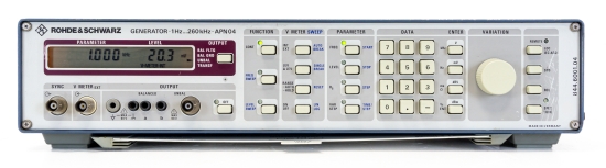 R&S Rohde & Schwarz APN04 Generatore di Funzioni Sintetizzato 1 Hz - 260 kHz